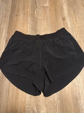 CRZ YOGA Women's Black Athletic Shorts - Lightweight Run & Train